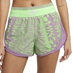 Nike Air Tempo Women's Lime Glow Running Shorts, S